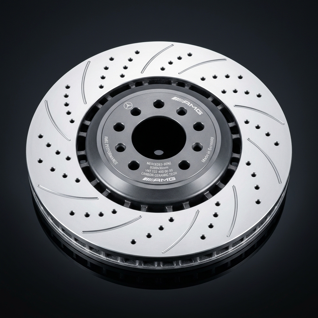 AMG Carbon Ceramic Front Brake Rotor